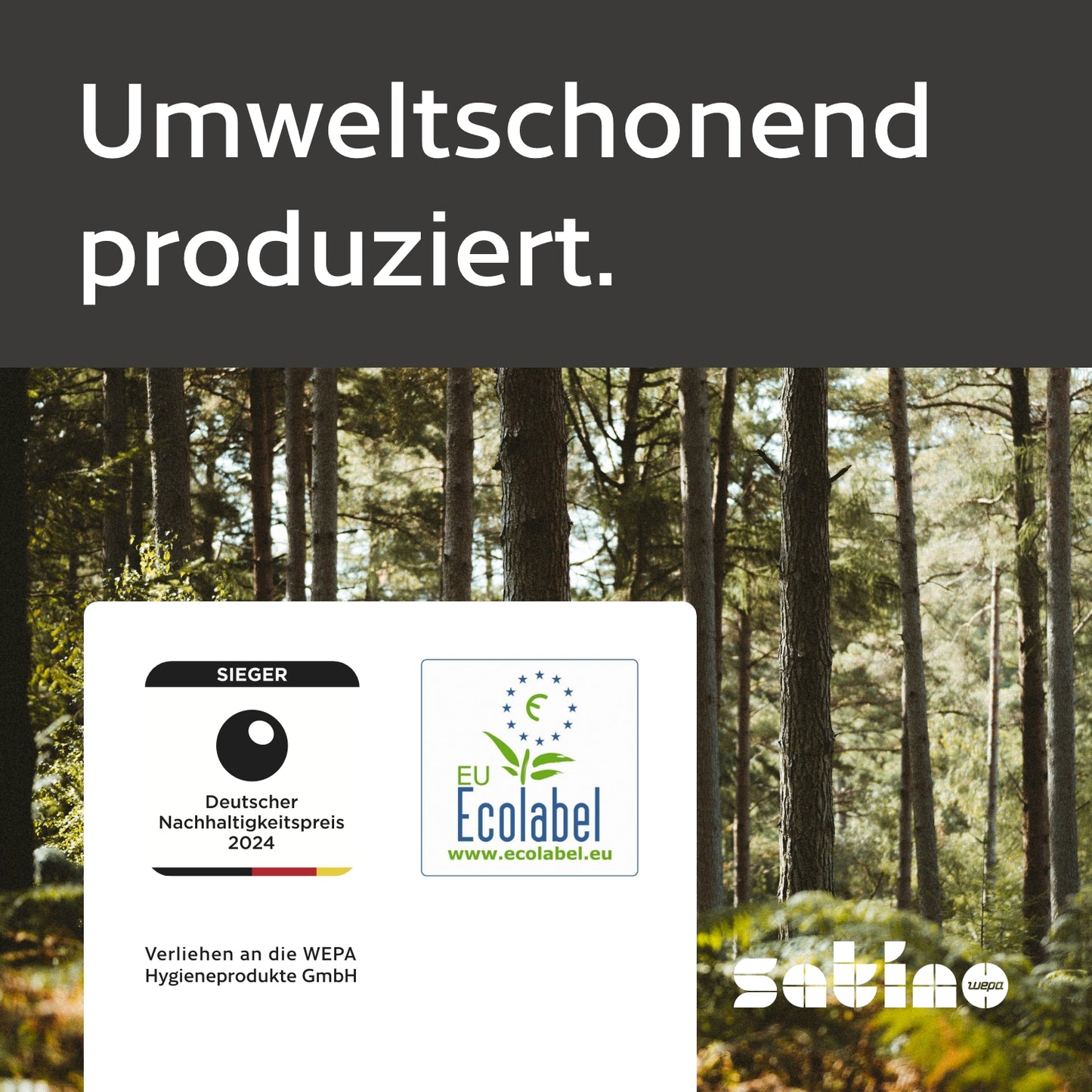 Satino Highline Kosmetiktücher Flachbox