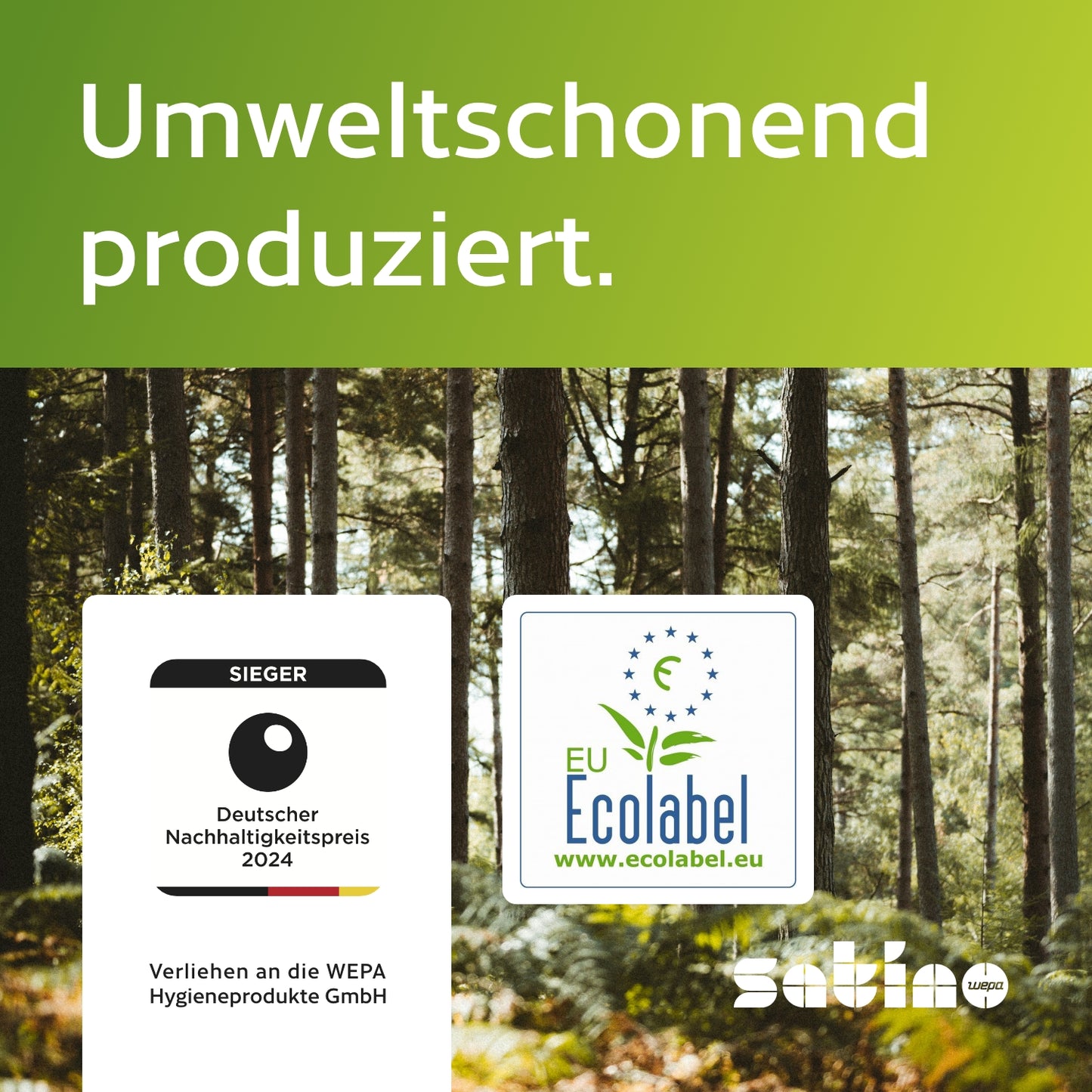 Kosmetiktücher in der Flachbox - in drei verschiedenen Designs