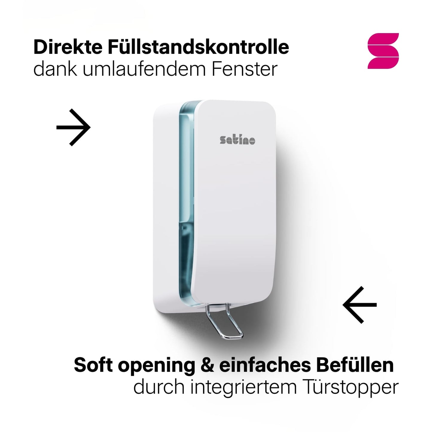 Hyginity Clean&Care Spender 1.000ml - weiß