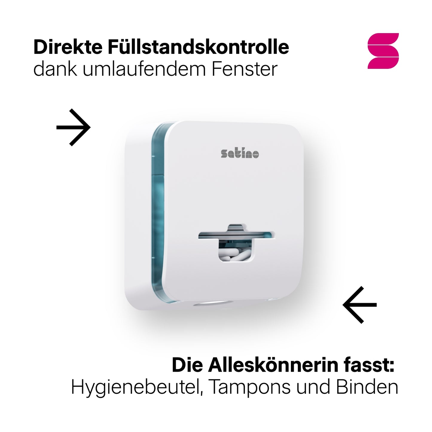 Hyginity Damenhygienespender FemCare - weiß