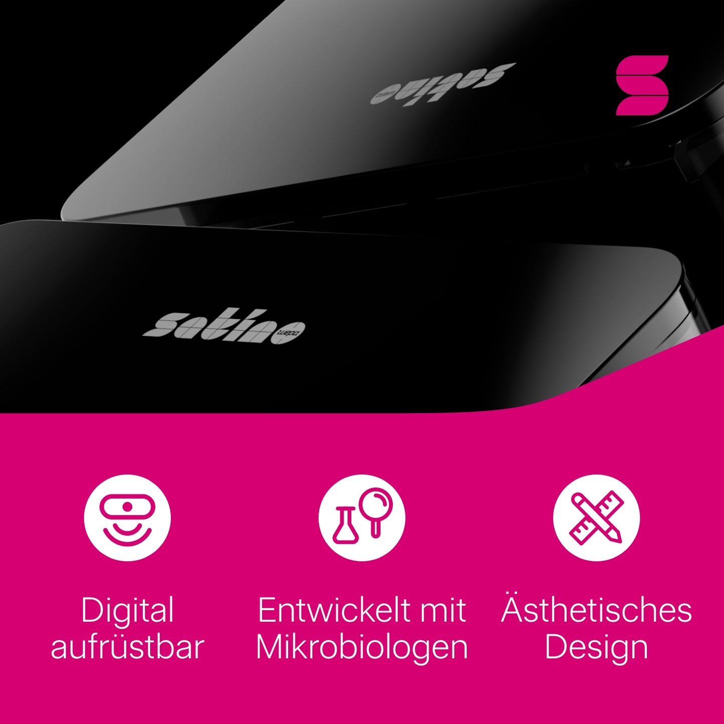 Hyginity Falthandtuchspender XL - schwarz