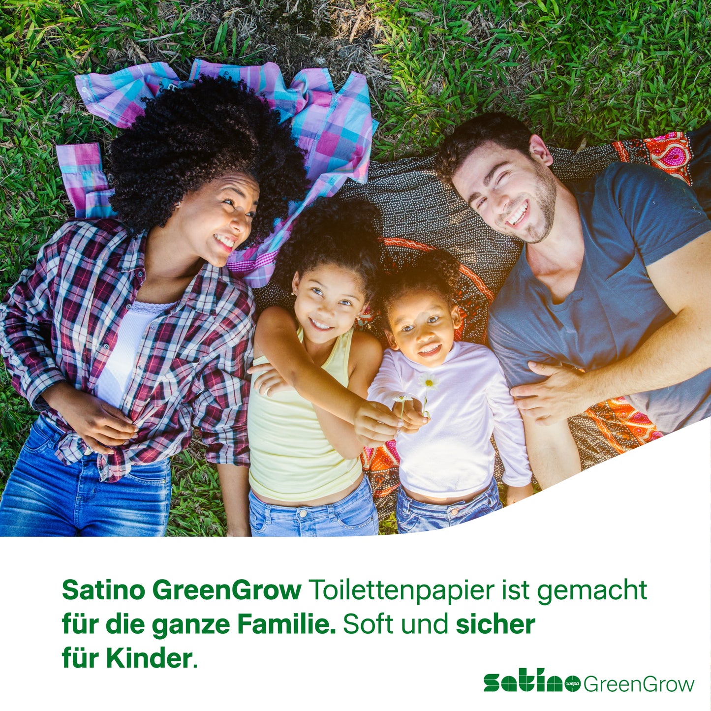 GreenGrow Toilettenpapier 2-lagig – 40 Rollen à 400 Blatt