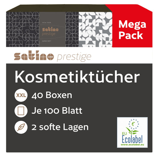 Satino Highline Kosmetiktücher Flachbox