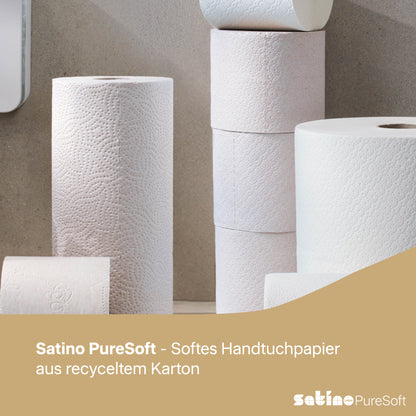 PureSoft Papierhandtücher V-Falz 2-lagig – 4.032 Blatt – 24 × 21 cm