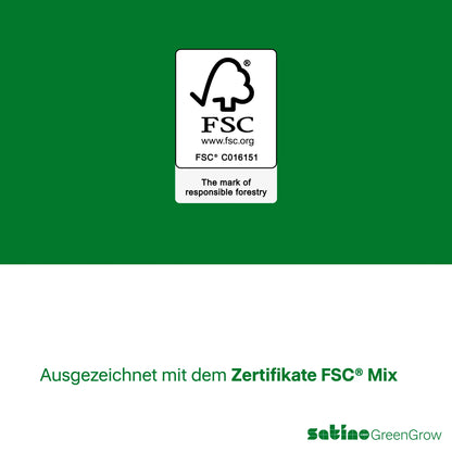 GreenGrow Papierhandtücher V-Falz 2-lagig – 3.210 Blatt – 25 × 23 cm
