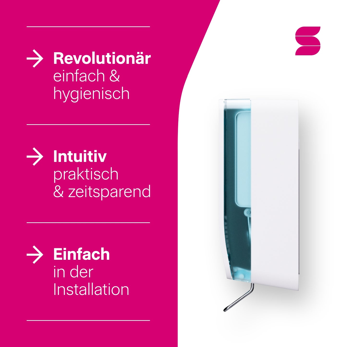 Hyginity Manueller Clean&Care Spender 1.000