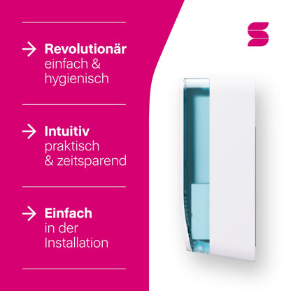 HYGINITY Sensor-Seifenspender 3-in-1 – 1.000 ml – weiß oder schwarz