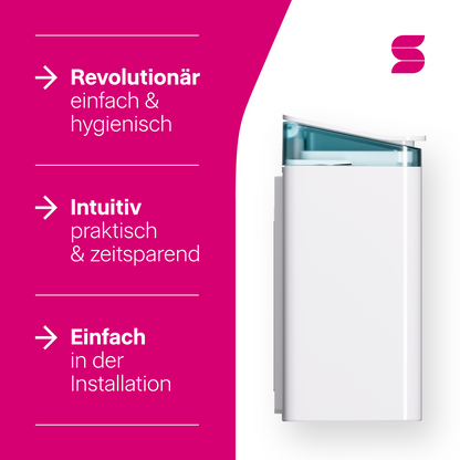 HYGINITY Hygienebox 5 l – weiß oder schwarz