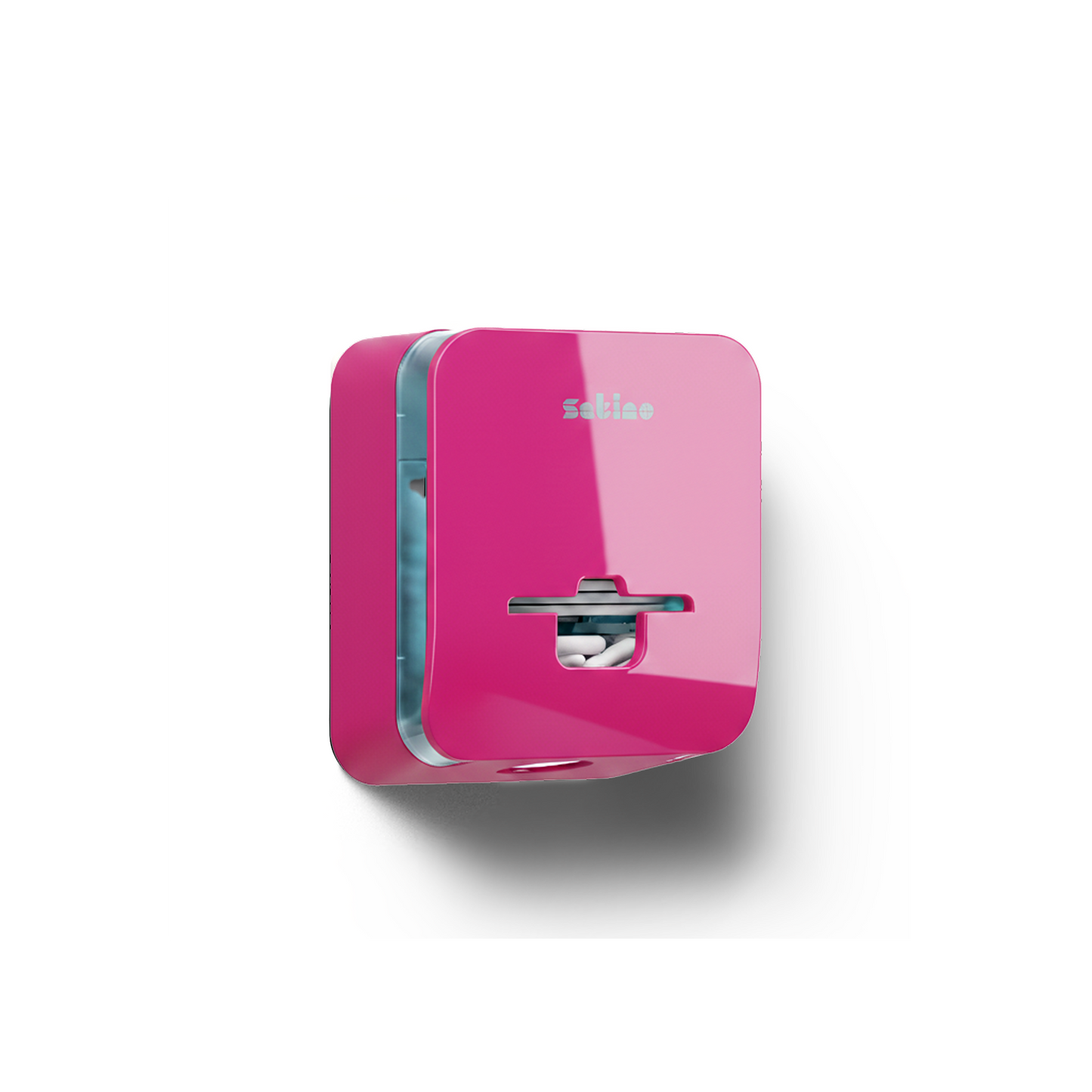 HYGINITY FemCare-Spender 3-in-1 – Binden, Tampons & Hygienebeutel – weiß, schwarz oder pink