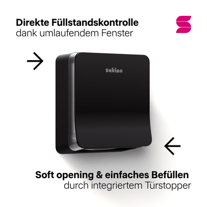 HYGINITY Falthandtuchspender S – für V- & C-Falz (PT3) – weiß oder schwarz