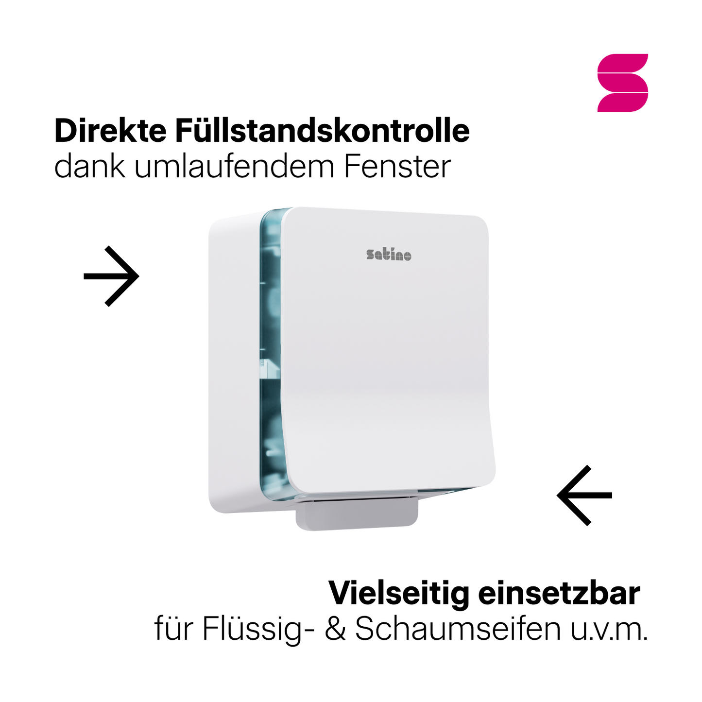 HYGINITY AutoCut Handtuchrollenspender – ohne Strom – weiß oder schwarz