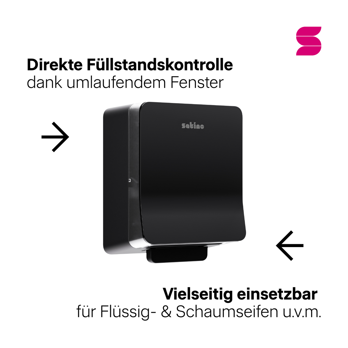 HYGINITY AutoCut Handtuchrollenspender – ohne Strom – weiß oder schwarz