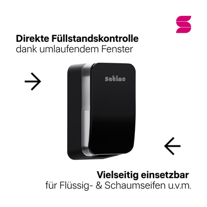 HYGINITY Sensor-Seifenspender 3-in-1 – 500 ml – weiß oder schwarz
