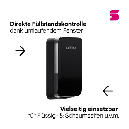HYGINITY Sensor-Seifenspender 3-in-1 – 1.000 ml – weiß oder schwarz