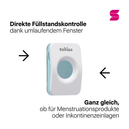 HYGINITY Hygienebeutelspender – weiß oder schwarz