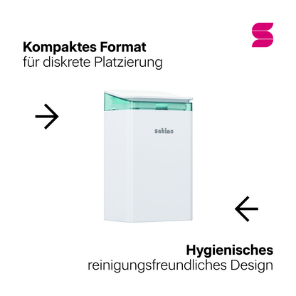 HYGINITY Hygienebox 5 l – weiß oder schwarz