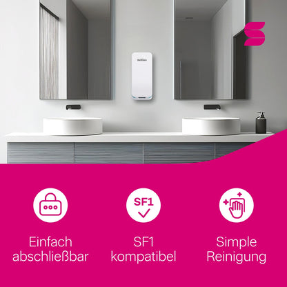 HYGINITY Sensor-Seifenspender 3-in-1 – 1.000 ml – weiß oder schwarz