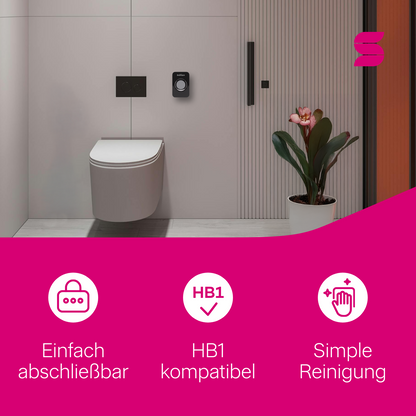 HYGINITY Hygienebeutelspender – weiß oder schwarz