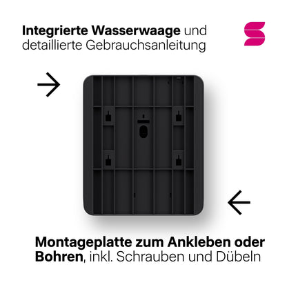 HYGINITY Falthandtuchspender S – für V- & C-Falz (PT3) – weiß oder schwarz