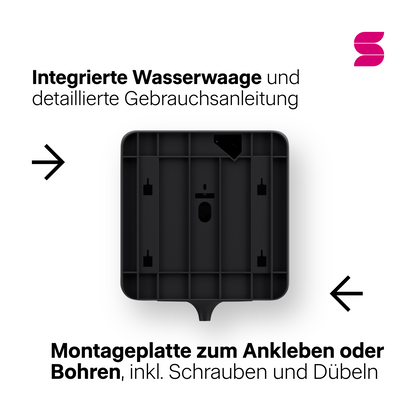 HYGINITY Centerfeed Handtuchrollenspender L – Einzelblatt/Endlos umstellbar – weiß oder schwarz