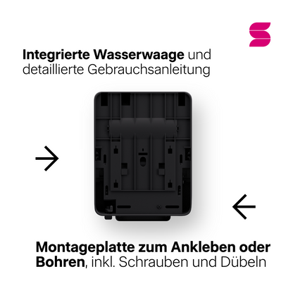 HYGINITY AutoCut Handtuchrollenspender – ohne Strom – weiß oder schwarz