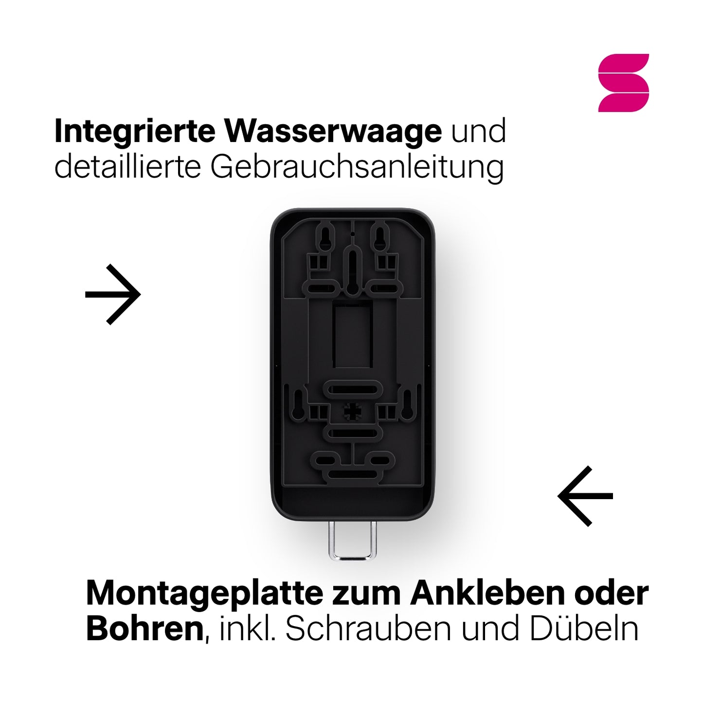 Hyginity Manueller Clean&Care Spender 500 - schwarz