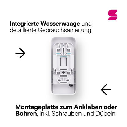 HYGINITY Sensor-Seifenspender 3-in-1 – 1.000 ml – weiß oder schwarz