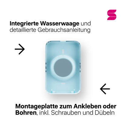 HYGINITY Hygienebeutelspender – weiß oder schwarz