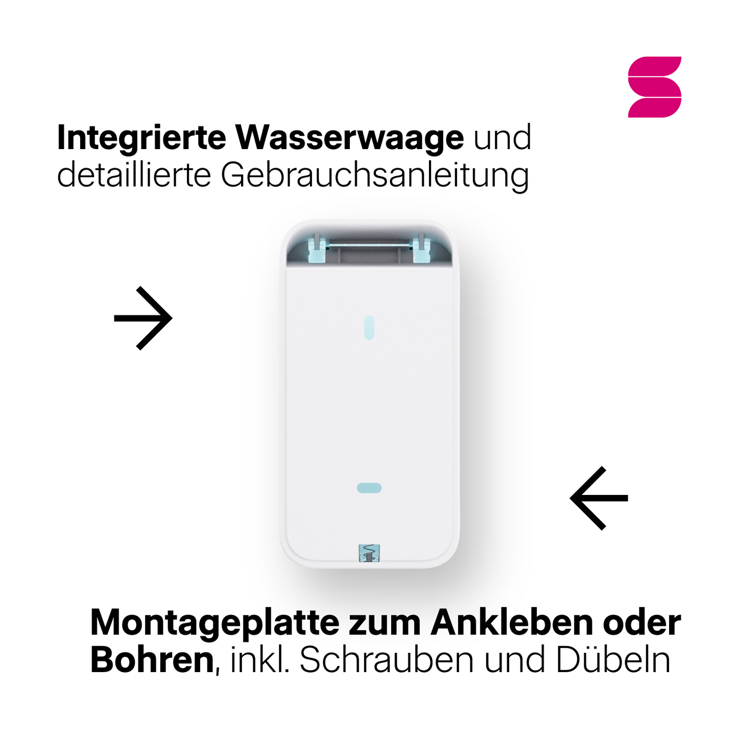 HYGINITY Lufterfrischer Eco – ohne Strom – weiß oder schwarz