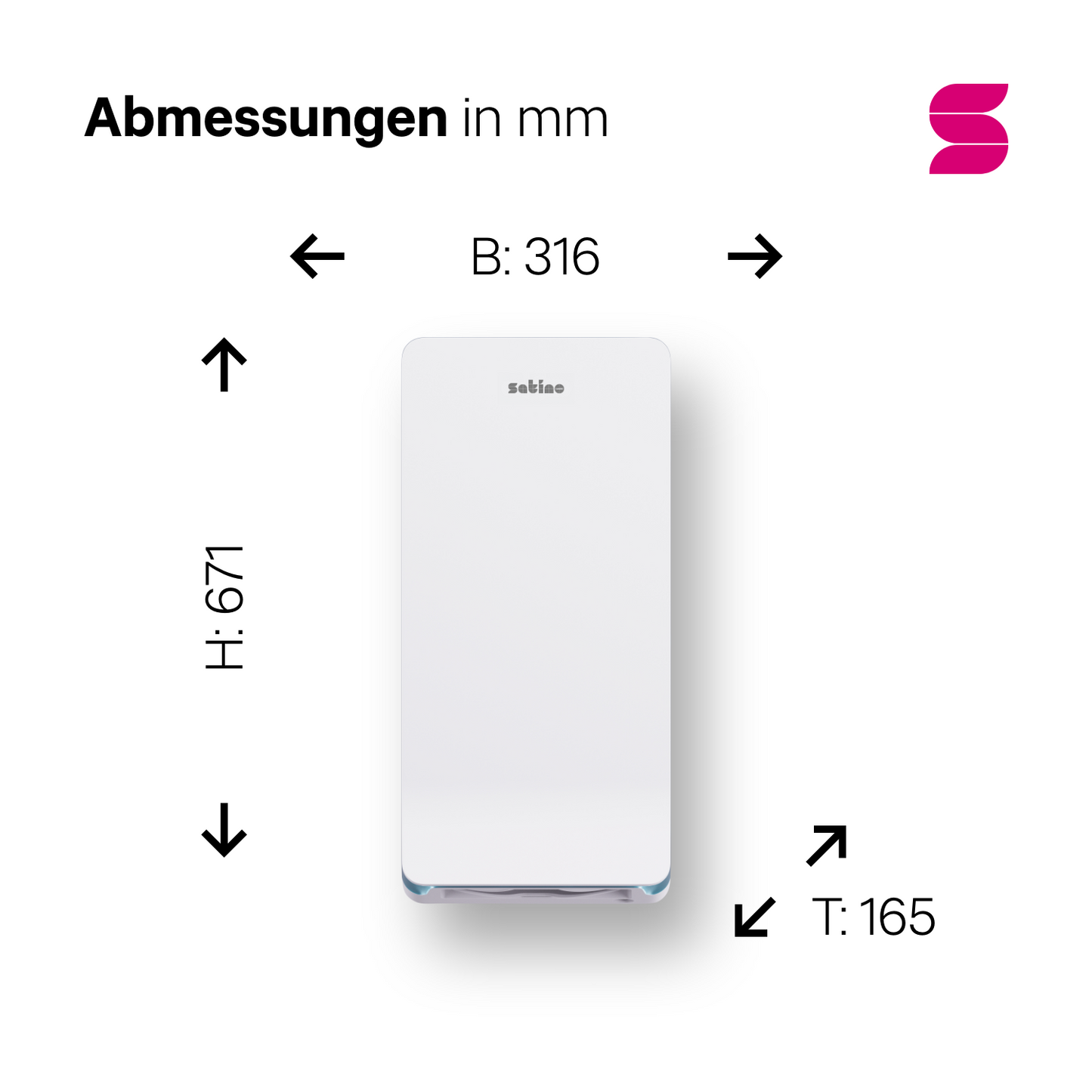 Papierhandtuchspender XL Einzelblatt