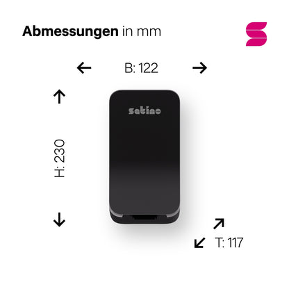 HYGINITY Sensor-Seifenspender 3-in-1 – 500 ml – weiß oder schwarz
