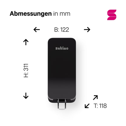 Hyginity Manueller Clean&Care Spender 1.000 - schwarz