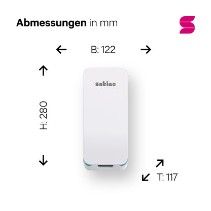 HYGINITY Sensor-Seifenspender 3-in-1 – 1.000 ml – weiß oder schwarz