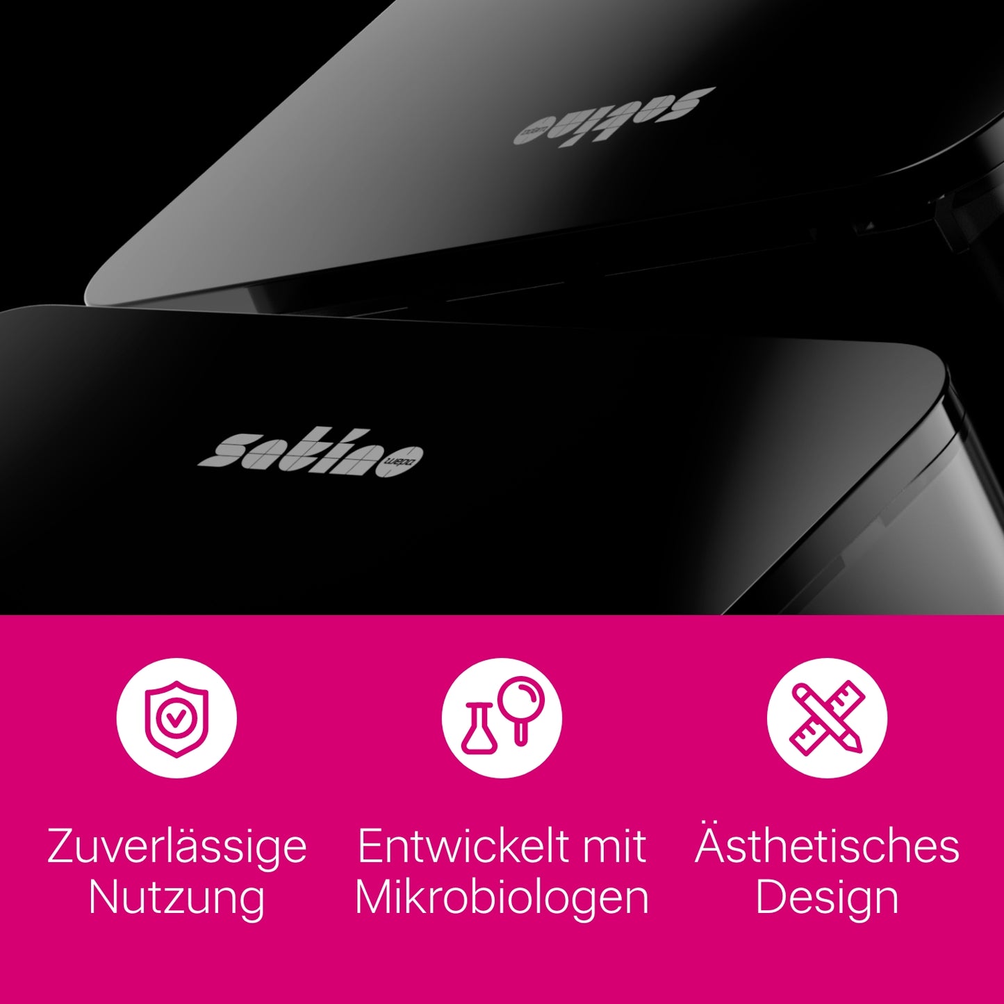 Hyginity Manueller Clean&Care Spender 1.000 - schwarz