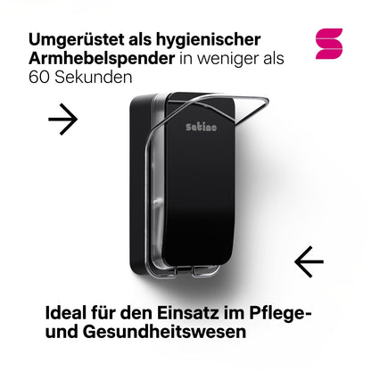 Hyginity Manueller Clean&Care Spender 1.000 - schwarz