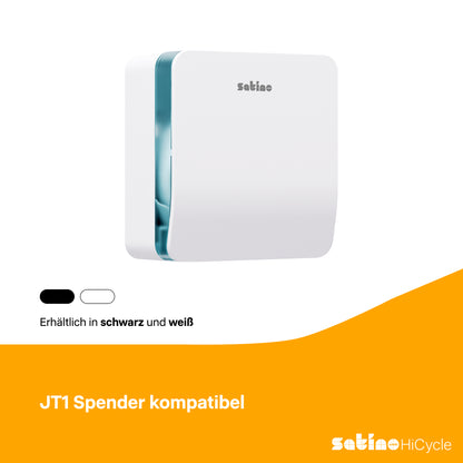 HiCycle Toilettenpapier Großrollen 2-lagig – 180 m je Rolle – für JT1-Spender