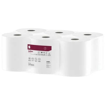 HiLine Handtuchrollen 2-lagig – 220 m je Rolle – Frischfaser – Art. 317831