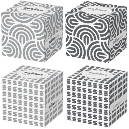 HiLine Kosmetiktücher Cube 3-lagig – 30 Boxen à 60 Blatt – Art. 210601